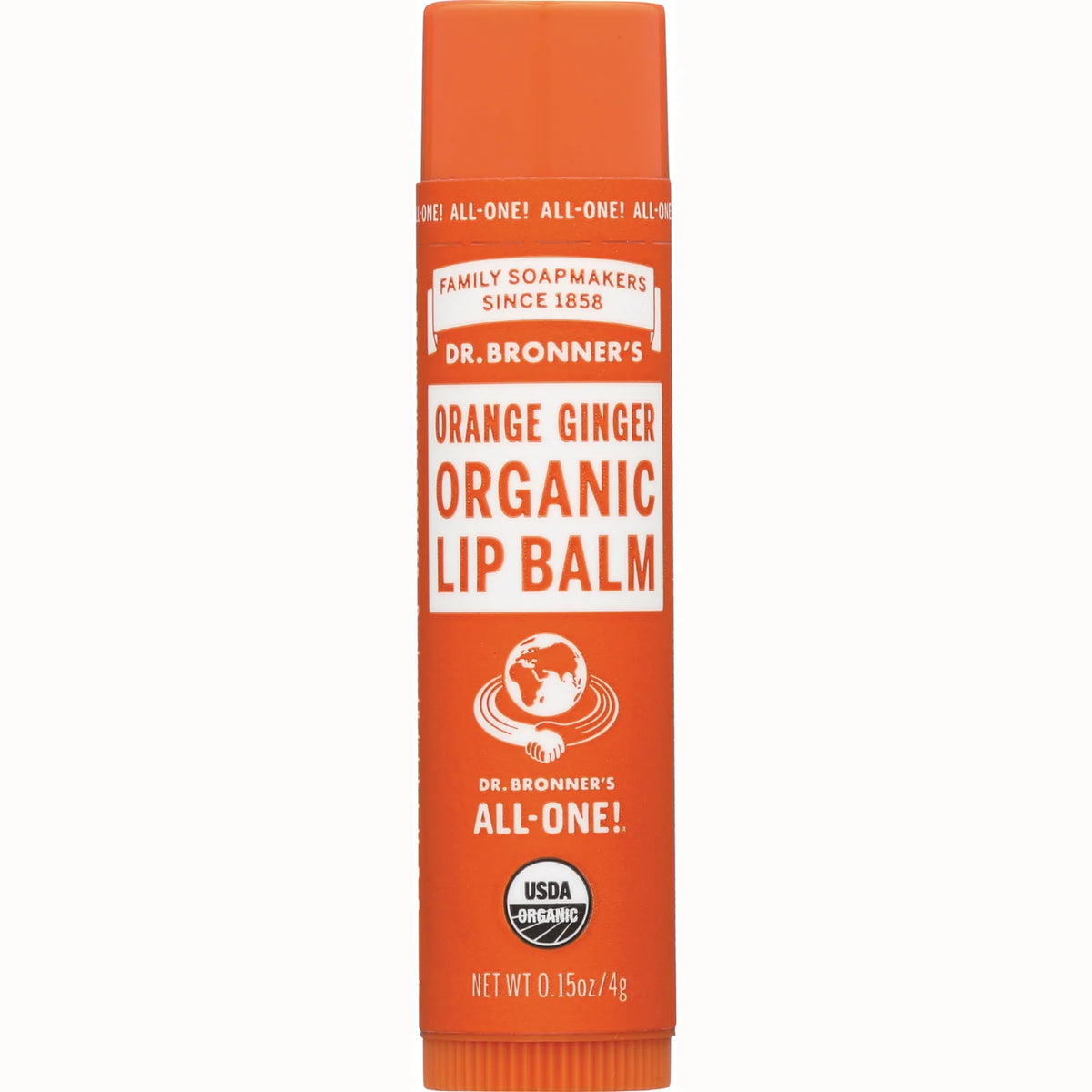 Orange Ginger Organic Lip Balm