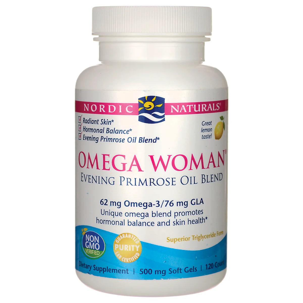 Omega Woman Evening Primrose Oil Blend - Lemon