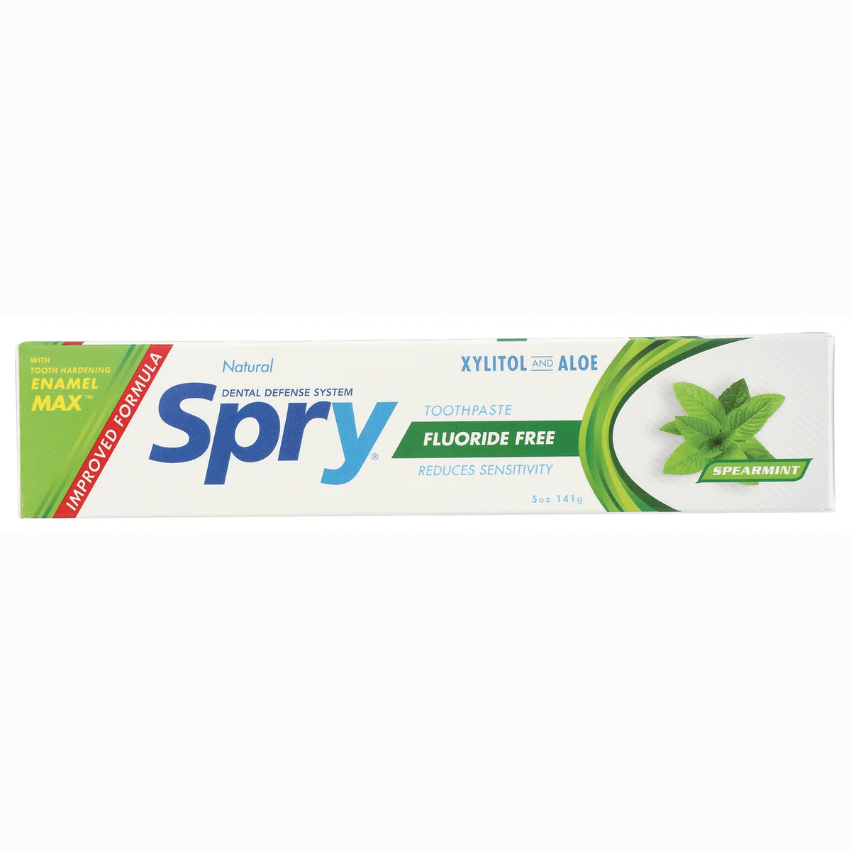 Spry Toothpaste Fluoride Free - Spearmint