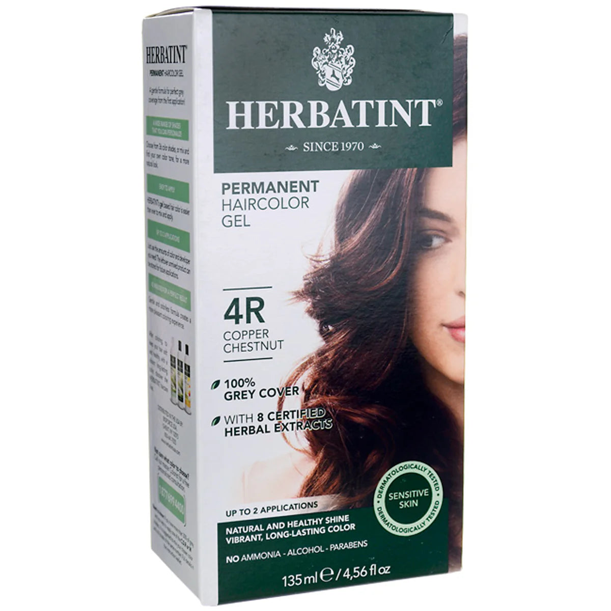 Permanent Haircolor Gel 4R Copper Chestnut