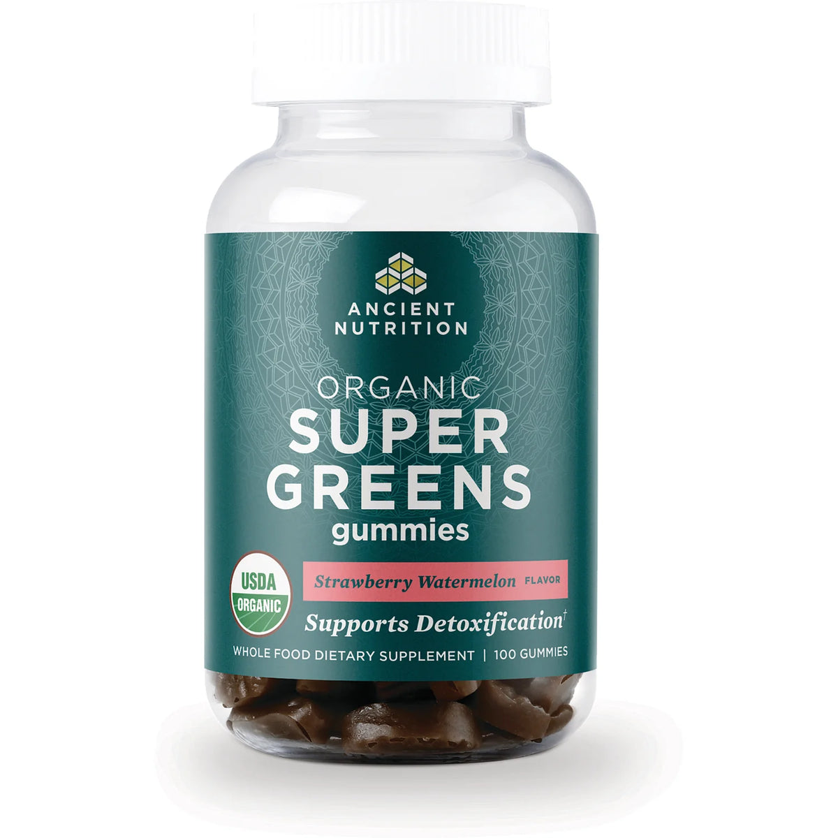 Organic Super Greens Gummies -  Strawberry Watermelon
