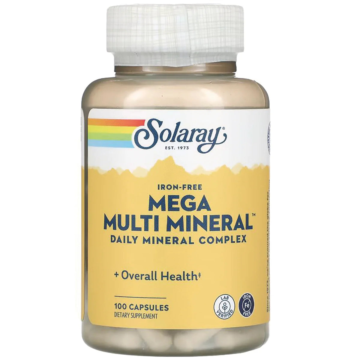 Iron Free Mega Multi Mineral