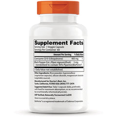 High Absorption CoQ10 with BioPerine