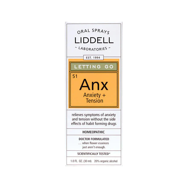 Letting Go: Anx Anxiety + Tension