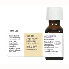 Sandalwood Pure Essential Oil in Jojoba Oil