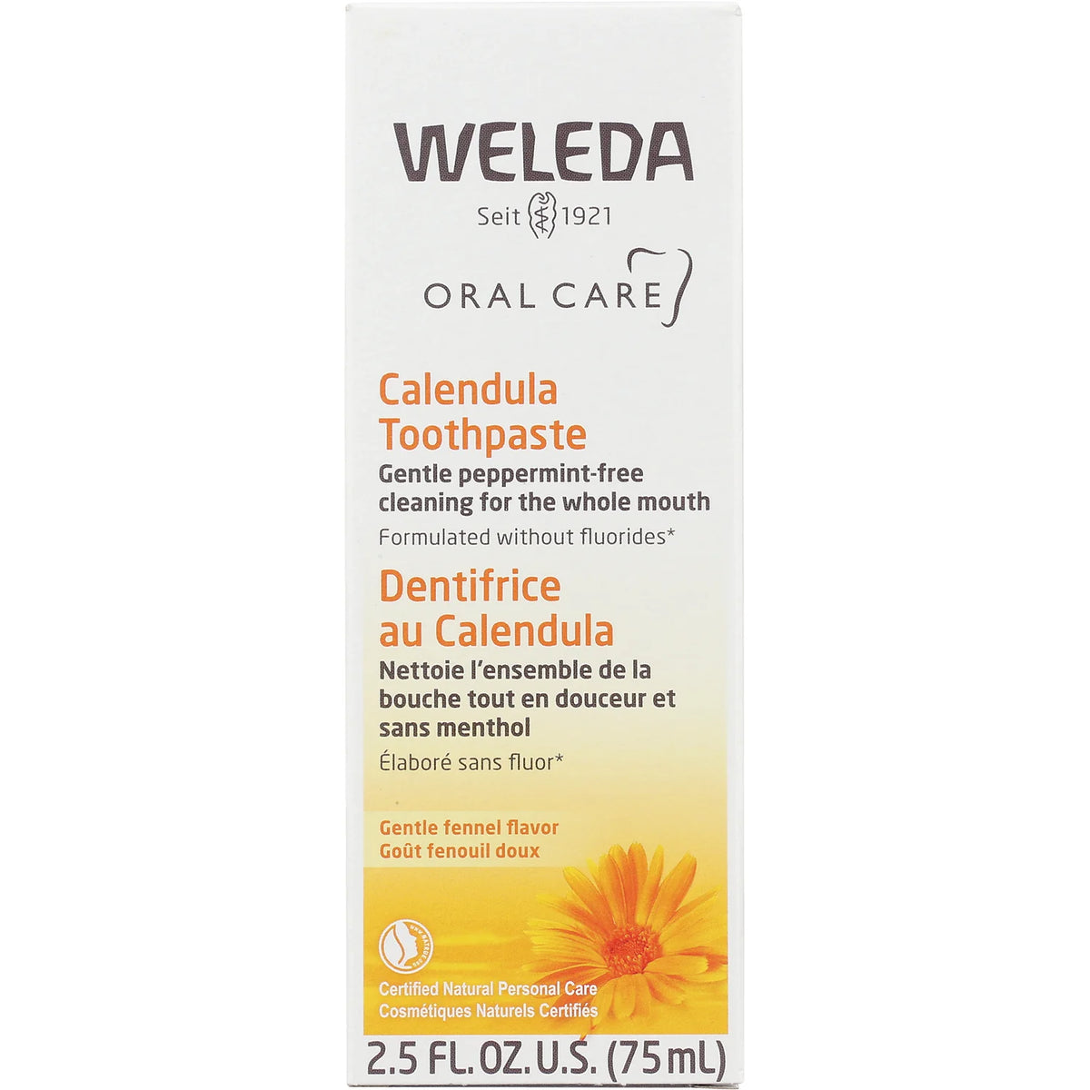 Calendula Toothpaste - Gentle Fennel