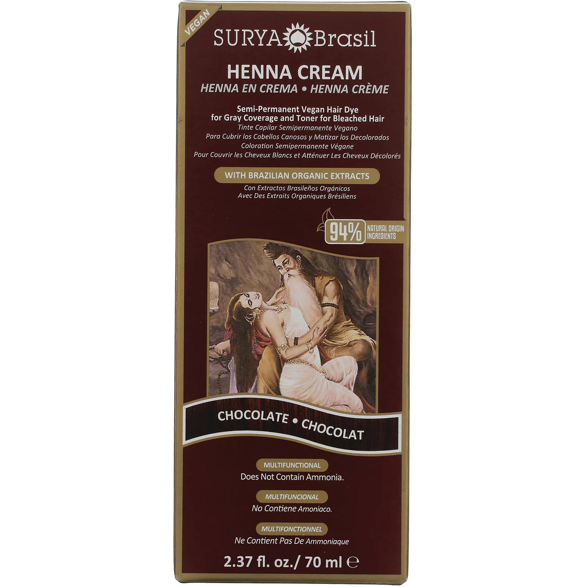 Henna Cream - Chocolate